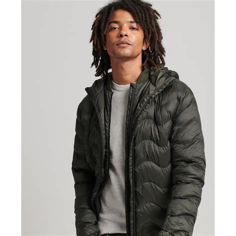 Doudoune à capuche Superdry Vestes et Blousons Vêtements Homme