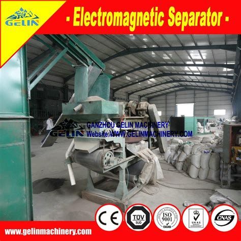 zinc ore processing equipment-electrostatic separator - GELIN-ES1 ...