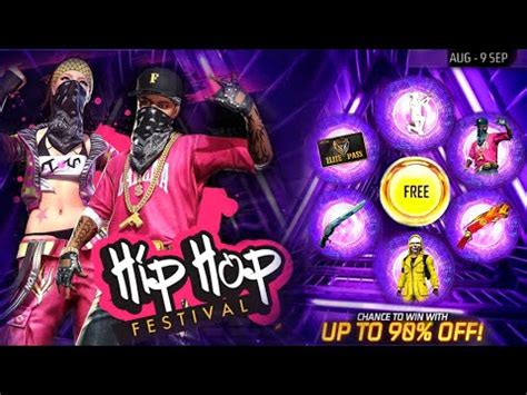 Free Fire Hip Hop Bundle Return Old Elite Pass Return Event