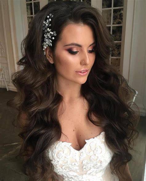 40 Gorgeous Wedding Hairstyles For Long Hair Long Hair Wedding Styles Long Hair Styles Long