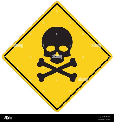 Danger Sign Skull And Crossbones