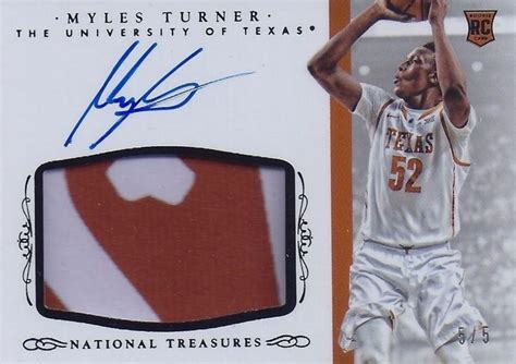 Future Watch: Myles Turner Basketball Rookie Cards, Pacers