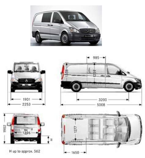 Image Result For Mercedes Benz Vito Van Dimension Mercedes Benz Vito