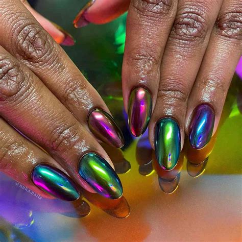 chrome nail ideas 5