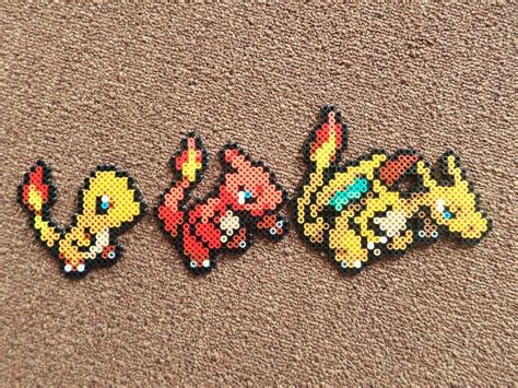 Pokemon Perler Bead Pixel Art Magnets Pokemon Bead Pokemon Perler Images