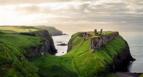 Картинка для рабочего стола: Ирландия, Northern, Ireland, Утес, Природа ...