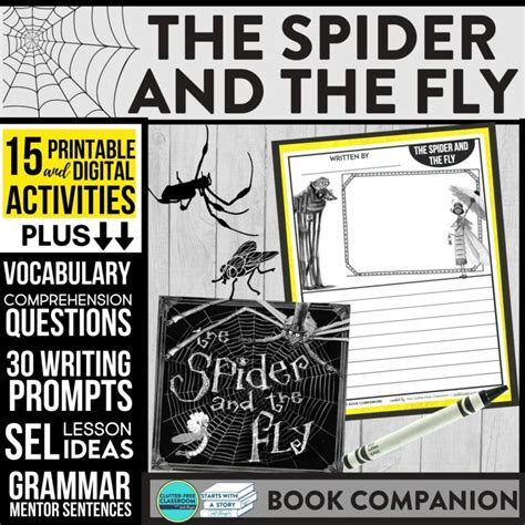 The Spider And The Fly Activities And Lesson Plans For Teaching