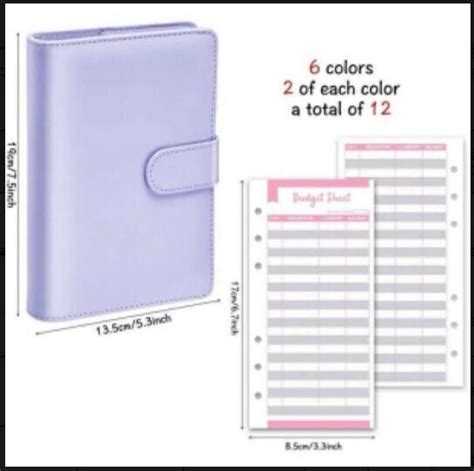 A Budget Planner Deutsch Budget Planer Geld Organizer Mit Binder