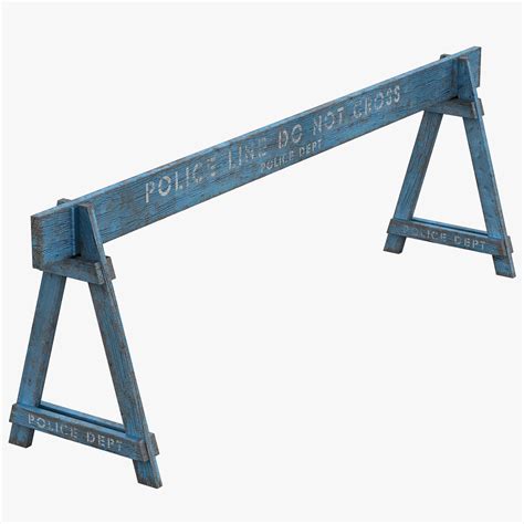 Police Barricade 3d Model Ad Policebarricademodel Cafeteria Design
