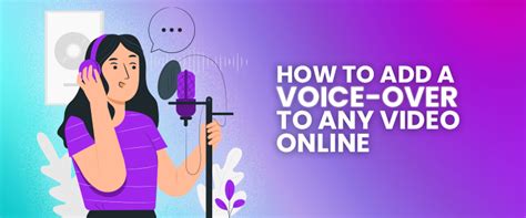 How To Add A Voice Over To Any Video Online In Under 5 Minutes