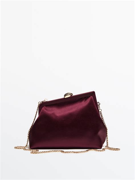 Massimo Dutti Asymmetric Clutch Bag Studio Editorialist