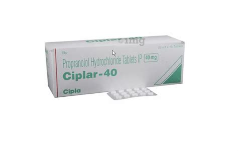 Ciplar 40 Tablet At Rs 100 Stripe Propranolol Tablets In Nagpur ID