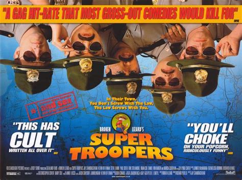 Super Troopers Movie Poster Style B 27 X 40 2001