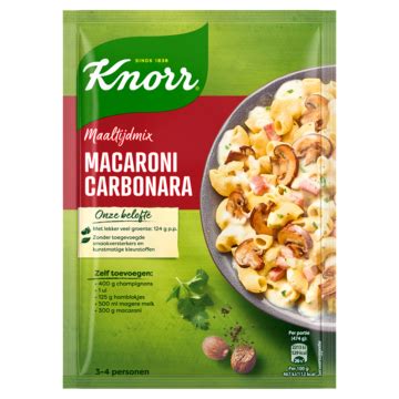 Knorr Maaltijdmix Macaroni Carbonara 64g Bestellen Koken Soepen