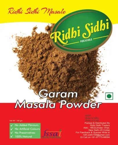 Inorganic Garam Masala Powder Pp Bag At Best Price In Delhi Id