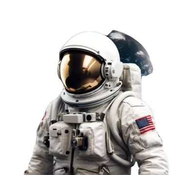 Astronauta Con Traje Y Casco Aislado Sobre Fondo Blanco Png Dibujos