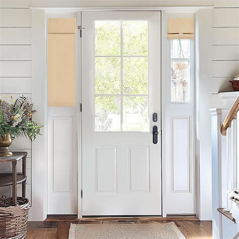 HYKE Small Door Curtains Room Dening Curtains for Entry Door Side