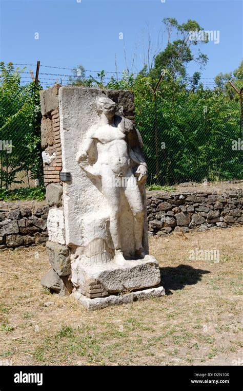 Italia Imagen de la antigua carretera romana la Vía Appia Via Appia