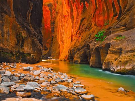 The Subway Zion National Park Wonderfull Images