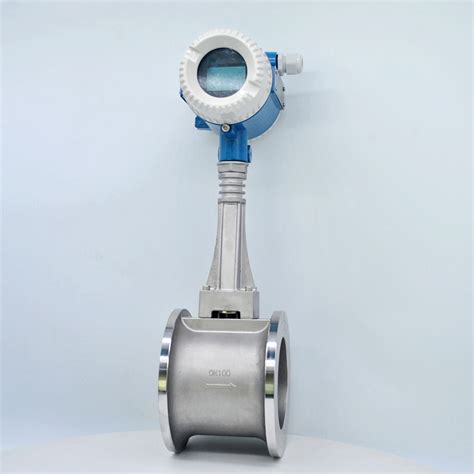 Custom Sales Liquid Air Vortex Flow Meter DN100 DN80 DN50 Promotions