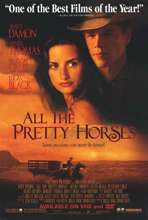 All the Pretty Horses Movie Posters From Movie Poster Shop