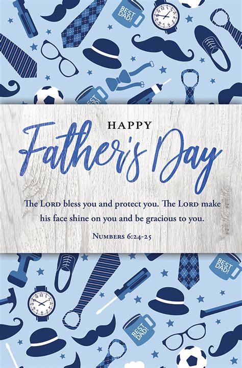 Happy Fathers Day Bulletin Package Of 100 Cokesbury