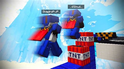 Bedwars Pero Solo Podemos Hacer Doble Tnt Jump Primer Video Youtube