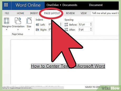 Comment Centrer Le Texte Dans Microsoft Word Tapes