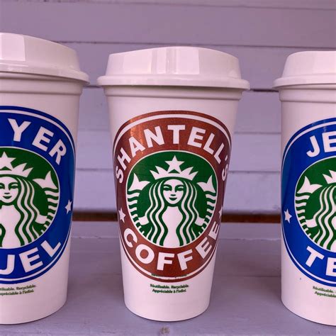 Starbucks Cup Personalized Etsy