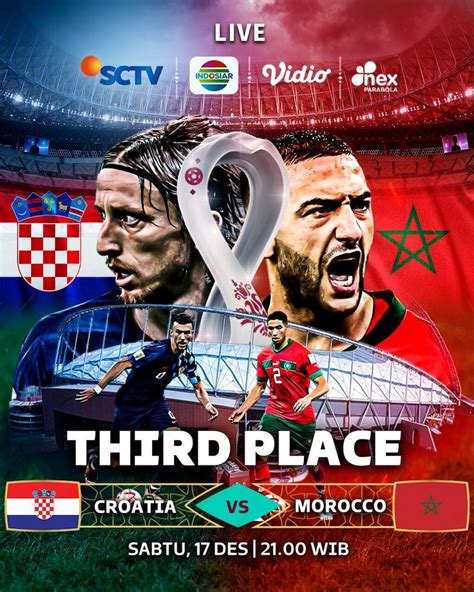 Jadwal Perebutan Peringkat Dan Final Piala Dunia Tayang Di Sctv