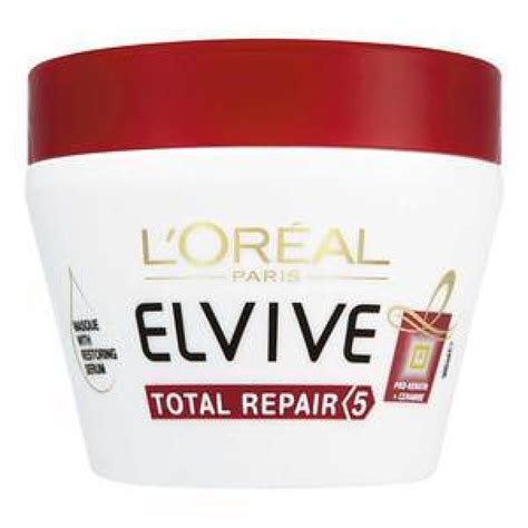 L Oreal Paris Elvive Hair Treatment Total Repair Masque Reviews Black Box