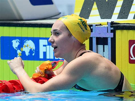 Australia S Ariarne Titmus Smashes World Record In World Acquatics