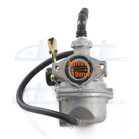 PZ19 Carburetor For Chinese 50cc 70cc 90cc 110cc ATV Quad Pit Dirt Bike