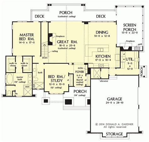 Ranch House Floor Plans with Walkout Basement Lovely House Plan Walkout ...