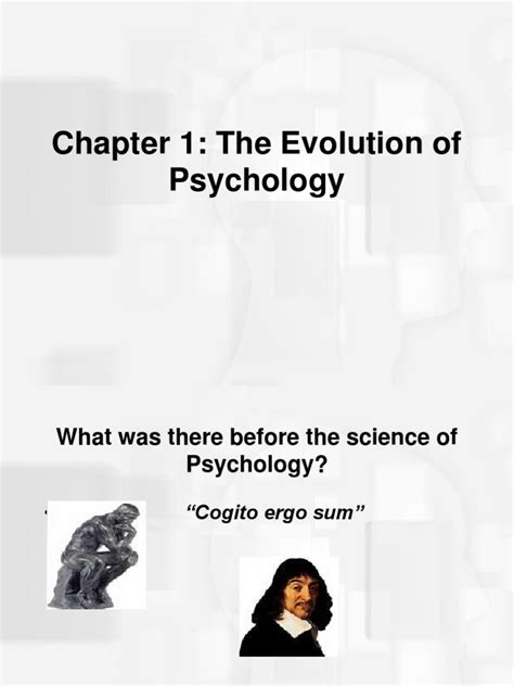 Chapter 1 The Evolution Of Psychology Pdf Behaviorism Psychology