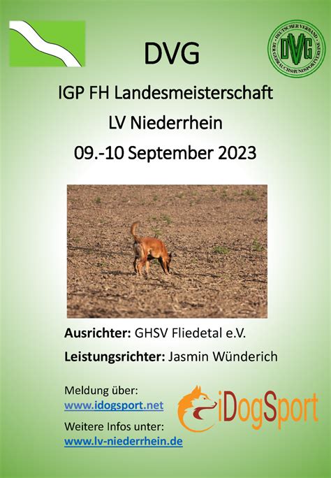 IGP FH Landesmeisterschaft 2023 DVG LV Niederrhein