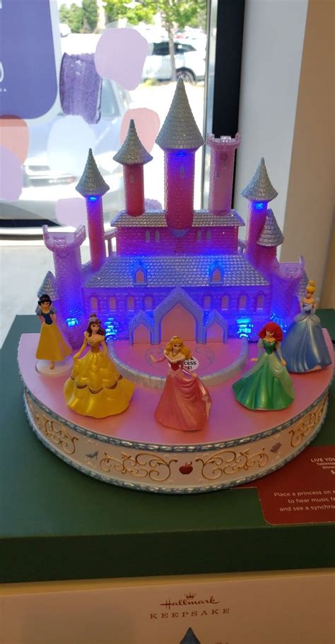 Hallmark Walt Disney Princess Live Your Story Musical Tabletop With