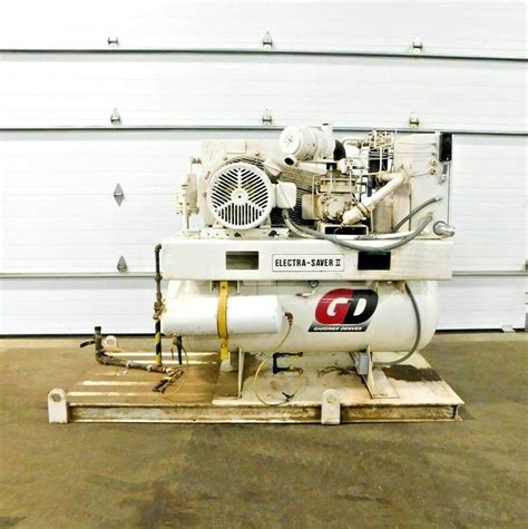 Hp Gardner Denver Electra Saver Ii Air Compressor Air Compressors