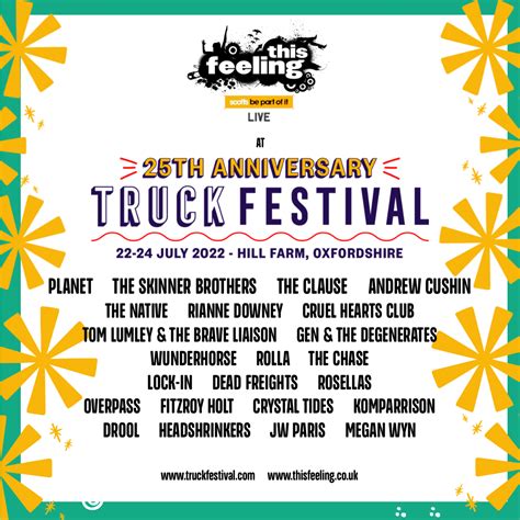 This Feeling Stage Announcement – Truck Festival 2025