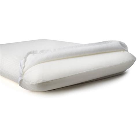 Ultra Slim Sleeper Memory Foam Pillow Extra Low Profile Cotton Cover Only 3 Gift | eBay