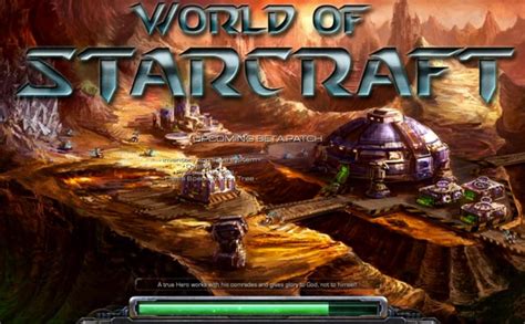 World Of Starcraft Mmo Game Built From Starcraft Ii Video