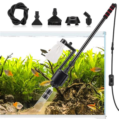 Aquarium Electric Gravel Vacuum Rock Cleaner Hygger | lupon.gov.ph