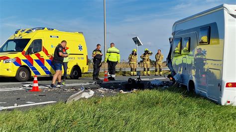 Ernstig Ongeval Tussen Camper En Auto Op N9 Bij Schoorl Alkmaar