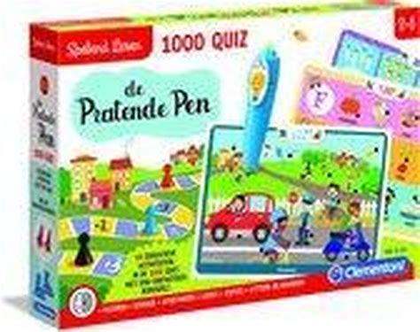 Clementoni Spelend Leren Interactieve Pen 1000 Quiz Nederlandse