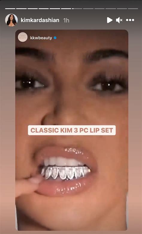 Kim Kardashian Shows Off Flashy Diamond And Opal Grill