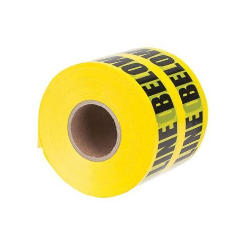 6 X 1000 Ft Non Detectable Underground Tape Caution Buried Electric