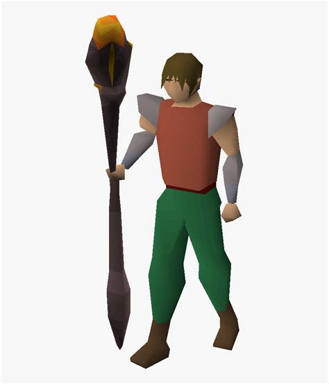 Lava Staff Upgrade Kit Osrs, HD Png Download - kindpng