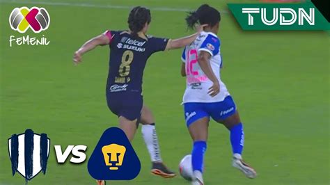 HAY POLÉMICA VAR quita penal Monterrey 0 0 Pumas Liga Mx Femenil