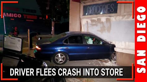 Driver Flees After Crashing Into Store Grant Hill 20230923 4k