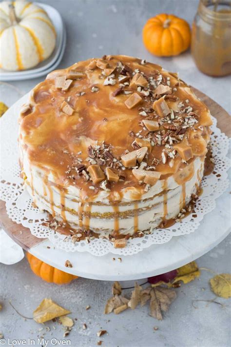 Pumpkin Caramel Cake Love In My Oven